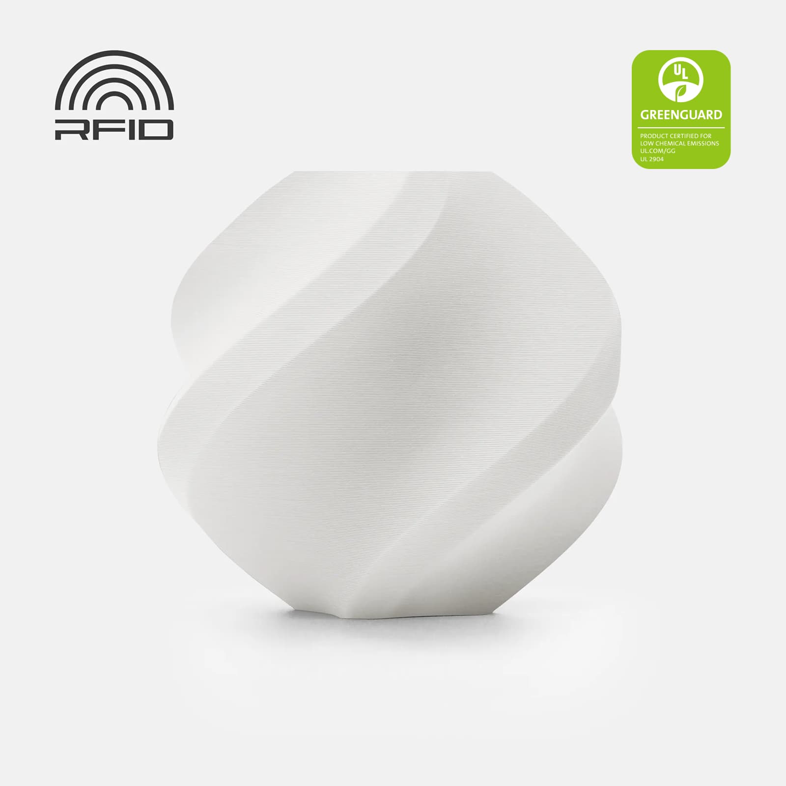 PLA Matte — Ivory White